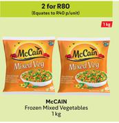 McCain Frozen Mixed Vegetables-For 2 x 1kg