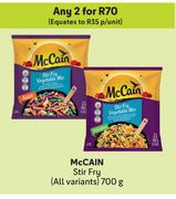 McCain Stir Fry (All Variants)-For Any 2 x 700g