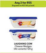 Laughing Cow Cheese Wedges (All Variants)-For Any 2 x 120g