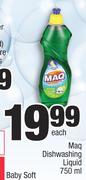 Maq Dishwashing Liquid-750ml Each
