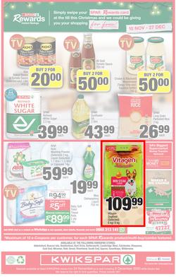 KWIKSPAR TOWN EASTERN CAPE : Kwikspar (24 November - 6 December 2020), page 4