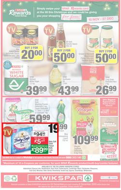 KWIKSPAR TOWN EASTERN CAPE : Kwikspar (24 November - 6 December 2020), page 4