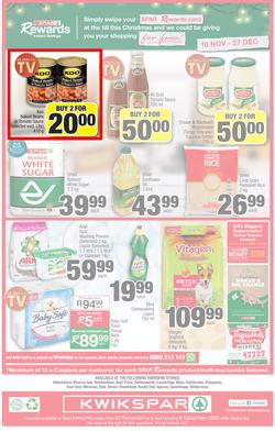 KWIKSPAR TOWN EASTERN CAPE : Kwikspar (24 November - 6 December 2020), page 4