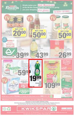KWIKSPAR TOWN EASTERN CAPE : Kwikspar (24 November - 6 December 2020), page 4
