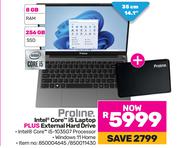Proline 14.1"(35cm)  Interl Core™ i5 Laptop Plus External Hard Drive