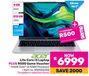 Acer 14.1"(35cm) Lite Core i3 Laptop 