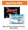 Mars, Bounty, Snickers Or Twix Minis-For 2 x 227g     