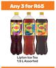 Lipton Ice Tea Assorted-For Any 3 x 1.5L