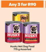 Husky Wet Dog Food Assorted-For 3 x 775g