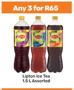 Lipton Ice Tea Assorted-For Any 3 x 1.5L