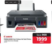 Canon PIXMA G3410 3-In-1 Colour Ink Tank Printer 352394