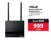 Asus Wireless N300 LTE Modem Router 462244