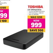 Toshiba 2.5" 2TB Hard Drive