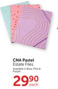 CNA Pastel Estate Files-Each