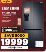 Samsung 470L Fridge/Freezer Black RF49A5202B1