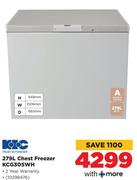 KIC 279L Chest Freezer KCG305WH