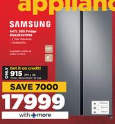 Samsung 647L SBS Fridge RS62R5011M9