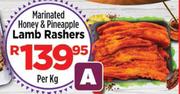 Marinated Honey & Pineapple Lamb Rashers-Per kg