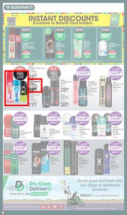 Dis-Chem : Spring Specials (18 August - 11 September 2022), page 4