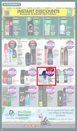 Dis-Chem : Spring Specials (18 August - 11 September 2022), page 4