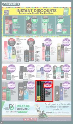 Dis-Chem : Spring Specials (18 August - 11 September 2022), page 4