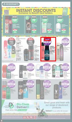 Dis-Chem : Spring Specials (18 August - 11 September 2022), page 4