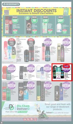 Dis-Chem : Spring Specials (18 August - 11 September 2022), page 4