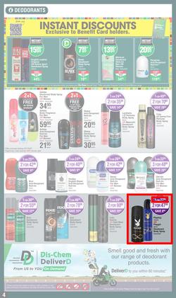 Dis-Chem : Spring Specials (18 August - 11 September 2022), page 4