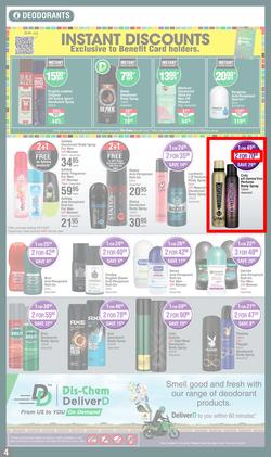 Dis-Chem : Spring Specials (18 August - 11 September 2022), page 4