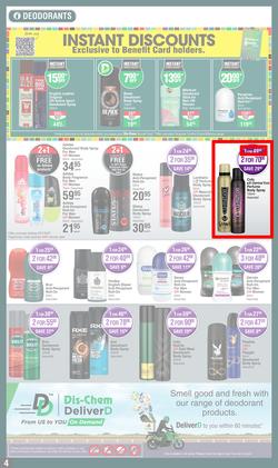 Dis-Chem : Spring Specials (18 August - 11 September 2022), page 4