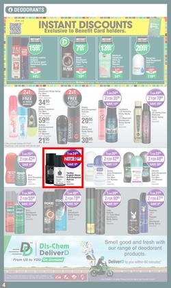 Dis-Chem : Spring Specials (18 August - 11 September 2022), page 4