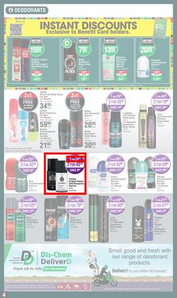 Dis-Chem : Spring Specials (18 August - 11 September 2022), page 4