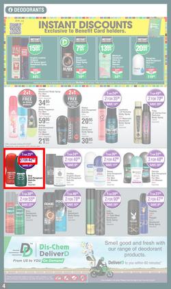 Dis-Chem : Spring Specials (18 August - 11 September 2022), page 4