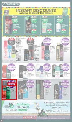 Dis-Chem : Spring Specials (18 August - 11 September 2022), page 4