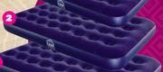 Camp Master Double Flocked Airbed