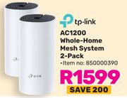 TP-Link AC1200 Whole Home Mesh System 2 Pack