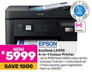 Epson Eco Tank L5290 4 In 1 Colour Printer