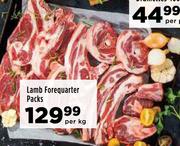 Lamb Forequarter Packs-Per Kg