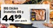 BBQ Chicken Drumettes-400g Per Pack