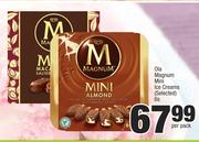 Ola Magnum Mini Ice Creams (Selected)-6's Pack