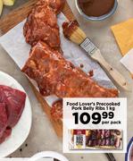 Food Lover's Precooked Prk Belly Ribs-1Kg Per Pack