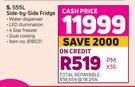 Defy 555L Side By Side Fridge
