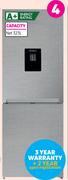 Defy 323L Bottom Freezer Fridge Metallic DAC627