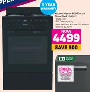 Defy Kitchen Master 600 Electric Stove Black DSS612