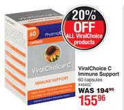 Viral Choice C Immune Support 60 Capsules