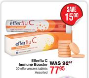 Efferflu C Immune Booster 20 Effervescent Tablets Assorted