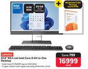 Lenovo 23.8"(60.4cm) Intel Core i5 All-In-One Desktop