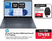 HP 14"(35cm) Pavilion X360 Intel Core i5 2-In-1 Laptop