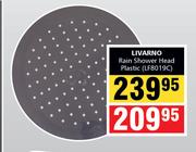 Livarno Rain Shower Head (Plastic) LF8019C