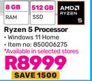 HP Ryzen 5 Processor